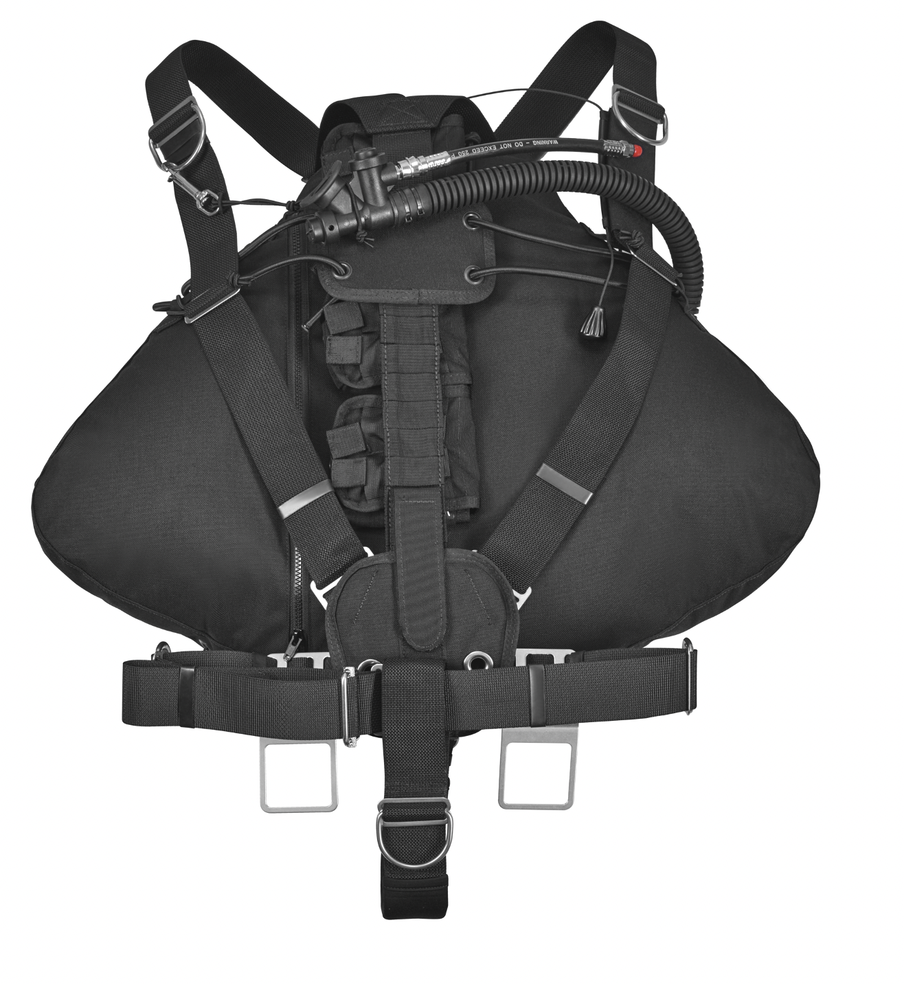 Akuana Black Manta Sidemount BCD