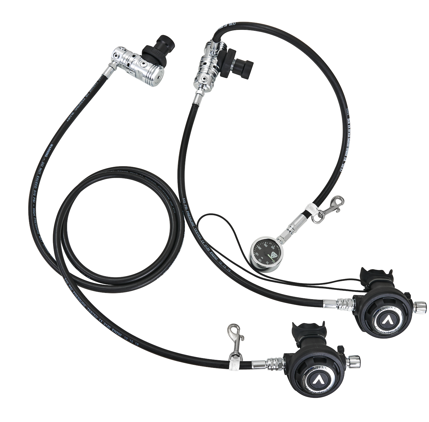 Akuana Double Tank Regulator Set